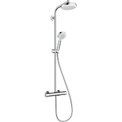 Душевая система наружного монтажа Hansgrohe Crometta 160 Showerpipe Ecosmart 27265400